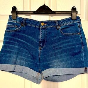New York & Co denim shorts size 8